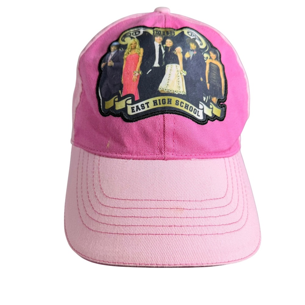 Disney High School Musical 3 Senior Year Pink Baseball Hat East High Cap OSFM‎